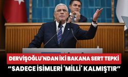 İYİ Parti Lideri Dervişoğlu'ndan iki bakana sert tepki: Sadece isimleri 'Milli' kalmıştır