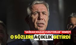 Mansur Yavaş, 'Sağdan soldan vuruyorlar' demişti! O sözlere açıklık getirdi