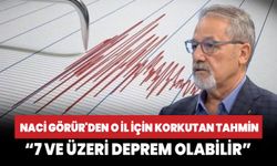 Naci Görür'den o kent için korkutan tahmin: 7 ve üzeri deprem olabilir