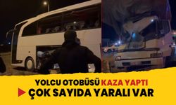 Balıkesir’de yolcu otobüsü kaza yaptı! Çok sayıda yaralı var