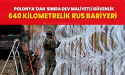 Polonya'dan sınıra 640 kilometrelik Rus bariyeri