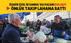 CHP Lideri Özel pazarda önlük takarak lahana sattı