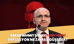 Bakan Mehmet Şimşek tarih verdi! Enflasyon ne zaman düşecek?