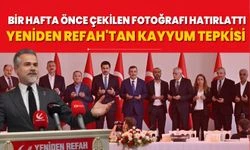 Yeniden Refah'tan kayyum fotoğraflı tepki