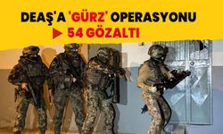 DEAŞ'a 'GÜRZ' operasyonu: 54 gözaltı