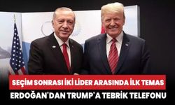 Cumhurbaşkanı Erdoğan'dan Trump'a tebrik telefonu