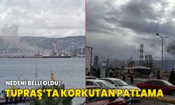 İzmit TÜPRAŞ'ta patlama