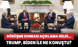 Görüşme hakkında açıklama geldi... Trump, Biden ile ne konuştu?