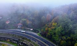 Bolu Dağı'nda aralıklarla sis