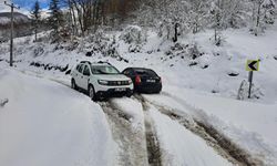 Sakarya'da kar yüzünden kapanan grup yollarının tamamı açıldı