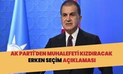 AK Parti'den erken seçim açıklaması