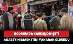 Bodrum'da kardeş dehşeti: Ağabeyini marketini yakarak öldürdü