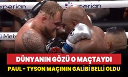 Nefesler tutuldu: Jake Paul-Mike Tyson maçının galibi belli oldu