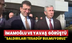 Ekrem İmamoğlu ve Mansur Yavaş bir araya geldi