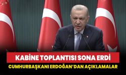 Cumhurbaşkanı Erdoğan'dan açıklamalar