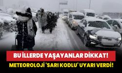 Bu illerde yaşayanlar dikkat: Meteoroloji 'sarı kodlu' uyarı verdi!