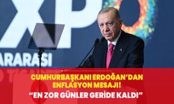 Cumhurbaşkanı  Erdoğan 'dan enflasyon mesajı: "En zor günler geride kaldı"