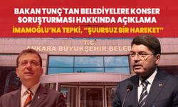 Bakan Tunç'tan belediyelere konser soruşturması hakkında açıklama: Denetimden çekinmeye gerek yok