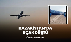 Kazakistan’da  yolcu uçağı düştü