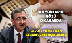 Milyonların gözü o kararda: Cevdet Yılmaz'dan asgari ücret açıklaması