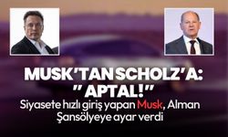 Almanya Şansölyesi Olaf Scholz'a Elon Musk'tan ağır hakaretler