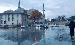 Edirne'de şiddetli yağış hayatı olumsuz etkiledi