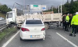 TEM otoyolu Haramidere bağlantısında zincirleme kaza: 8 yaralı