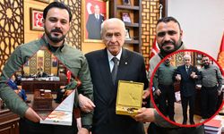 Bahçeli, Suriye'den gelen Türkmen komutanlarla bir araya geldi