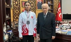 Devlet Bahçeli’den, Yozgatlı sporcuya tebrik