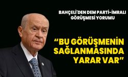 Bahçeli'den DEM Parti-İmralı görüşmesi yorumu: Bu görüşmenin sağlanmasında yarar var