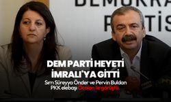 DEM Parti heyeti İmralı'da Öcalan ile görüştü