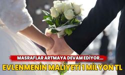 Masraflar artmaya devam ediyor... Evlenmenin maliyeti 1 milyon TL