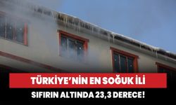 Ardahan donuyor! Türkiye'ni en soğuk ili