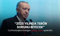 Cumhurbaşkanı Erdoğan: 2025 yılında terör sorunu bitecek