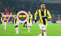 Fenerbahçe - Eyüpspor karşılaşmasında ilk 11'ler belli oldu