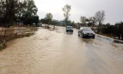 Tekirdağ’da sağanak yağış dere taşkınlarına neden oldu