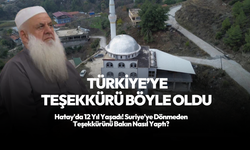 Suriyeli hayırsever ülkesine dönmeden Türkiye'ye böyle teşekkür etti