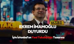 Ekrem İmamoğlu duyurdu: İşte İstanbul’un yeni taksilerinin tasarımı