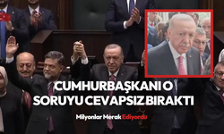 Cumhurbaşkanı Erdoğan o soruyu cevapsız bıraktı