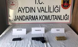 Aydın'da bir şahsı şüpheli hareketleri ele verdi