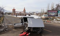 Erzurum'da trafik kazası: 4 yaralı