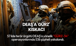 DEAŞ'a 'GÜRZ' kıskacı: 536 kişi yakalandı