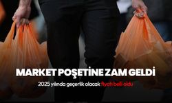 1 Ocak'tan itibaren geçerli olacak... Market poşetine zam geldi!