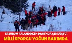 Erzurum Palandöken Dağı'nda çığ düştü: 5 yaralı