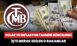 Merkez Bankası, 2024 sonu dolar ve enflasyon tahminini güncelledi!