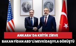 Bakan Fidan, ABD'li mevkidaşı ile bir araya geldi