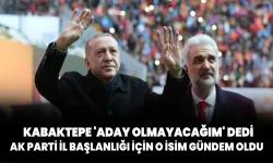 AK Parti il başkanlığı için kimin adı geçiyor?