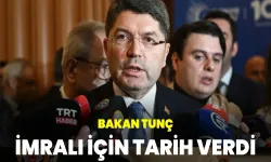 Bakan Tunç'tan İmralı açıklaması