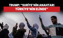 Trump: "Suriye'nin anahtarı Türkiye'nin elinde"