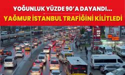 Yağmur İstanbul trafiğini kilitledi